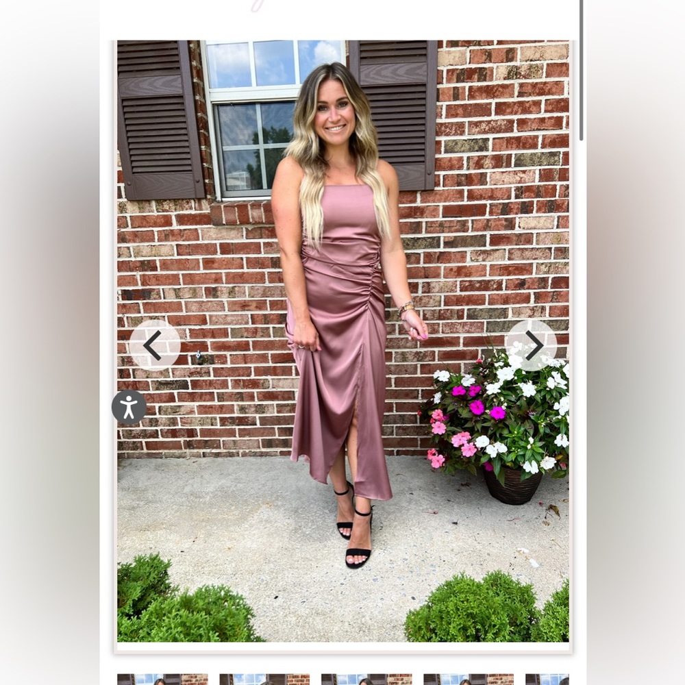 Strapless Dress